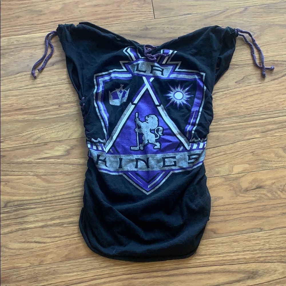 Hand Cut T-Shirt - LA KINGS